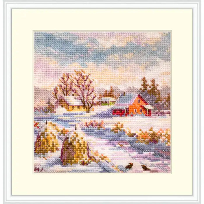 Cross Stitch Kit Merejka - WINTER 11,5X11,5 SK267A