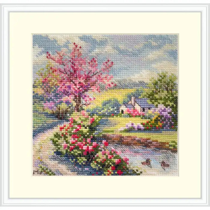 Cross Stitch Kit Merejka - SPRING 11,5X11,5 SK268A
