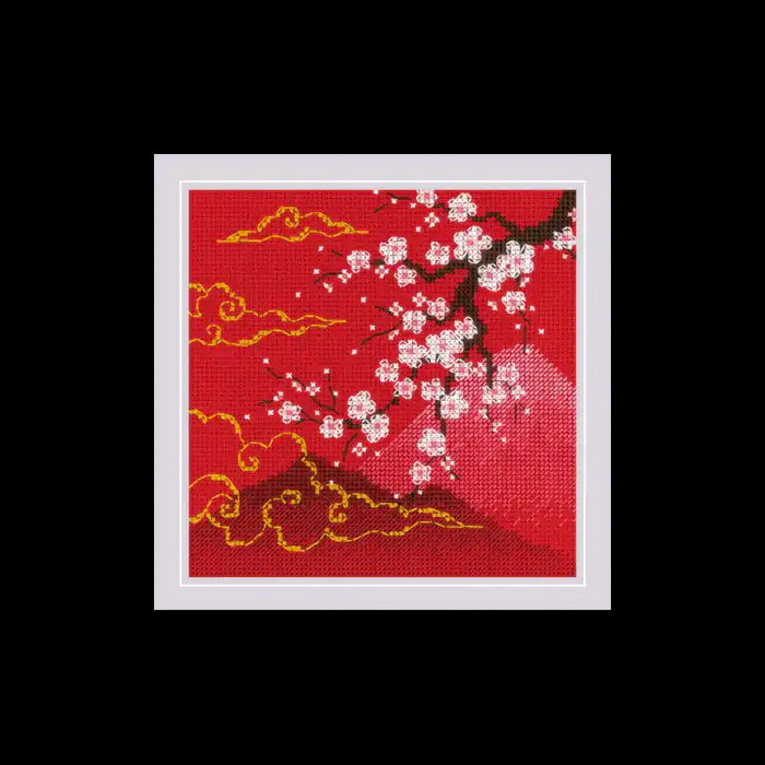 Cross Stitch Kit Riolis - UNDER HEAVEN. HILLS. 15X15 SR2078