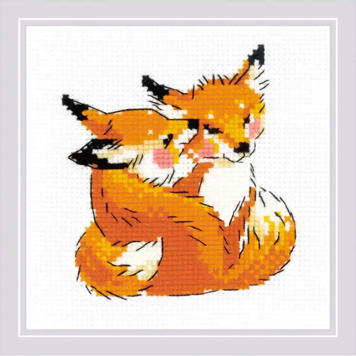 Cross Stitch Kit Riolis - AMORE MIO 15X15 SR2083