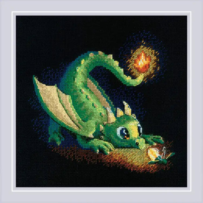 Cross Stitch Kit Riolis - "NAUGHTY SPARKLES" 20X20 SR2160