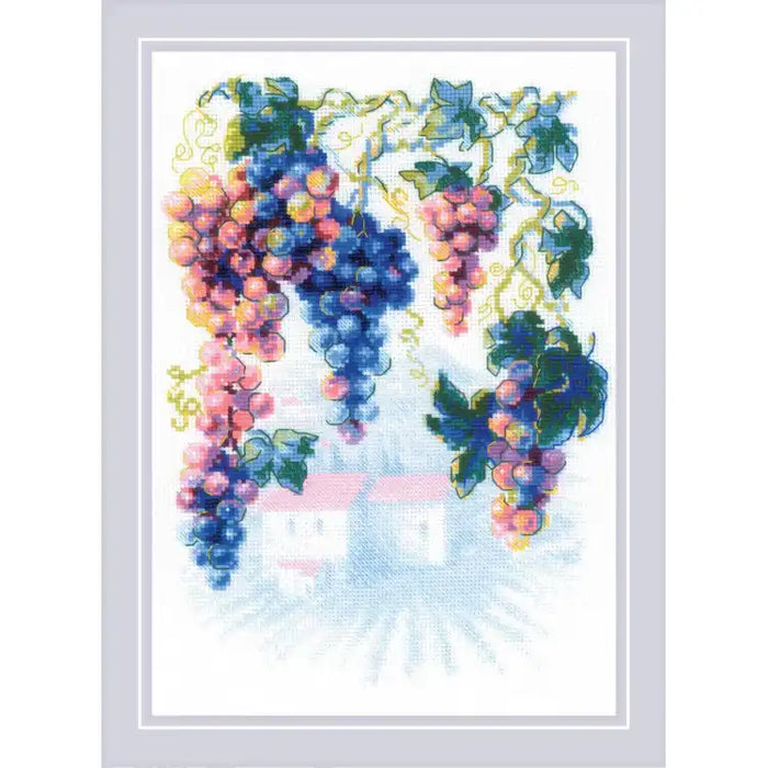 Kreuzstichset Riolis - GROSSZÜGIGE WEINREBE 21X30 SR2135