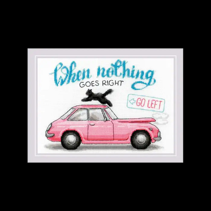 NEEDLECRAFT SET GO LEFT 30X21 SR2113