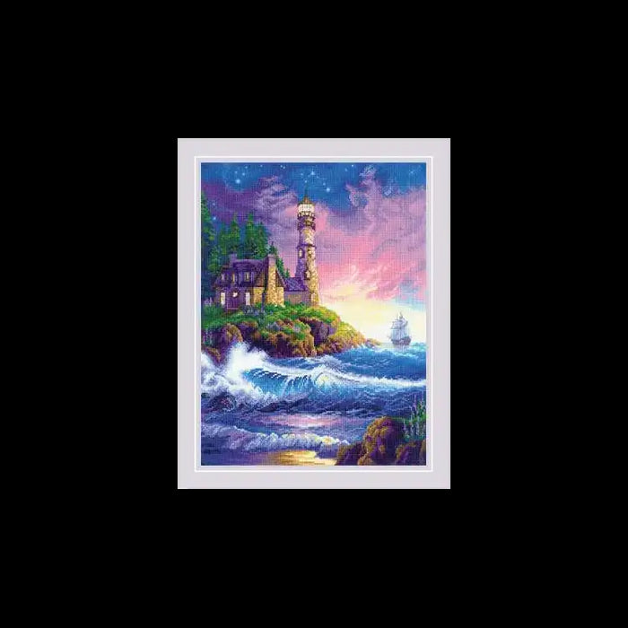 Cross Stitch Kit Riolis - LIGHTHOUSE 30X40 SR2022