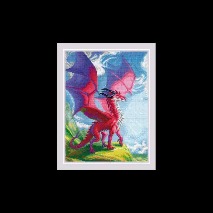 NEEDLECRAFT SET YOUR MIGHTY DRAGON 30X40 SR2127
