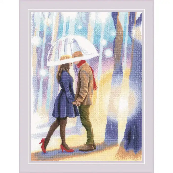 Cross Stitch Kit Riolis - "LOVE STORY. EMPATHY" 30X40 SR2154