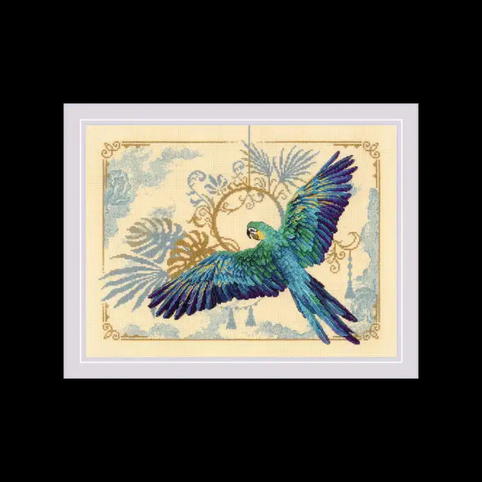 Cross Stitch Kit Riolis - "TROPICAL BEAUTY" 40X30 SR2182