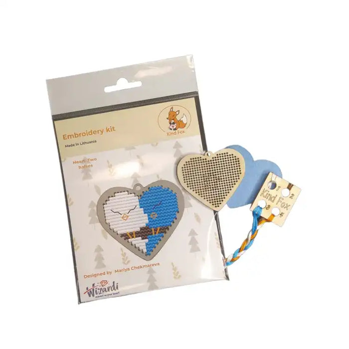 TOPPER. HEART "TWO HALVES" KF022/23-5