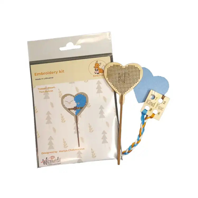 TOPPER. HEART "TWO HALVES" KF022/24-5