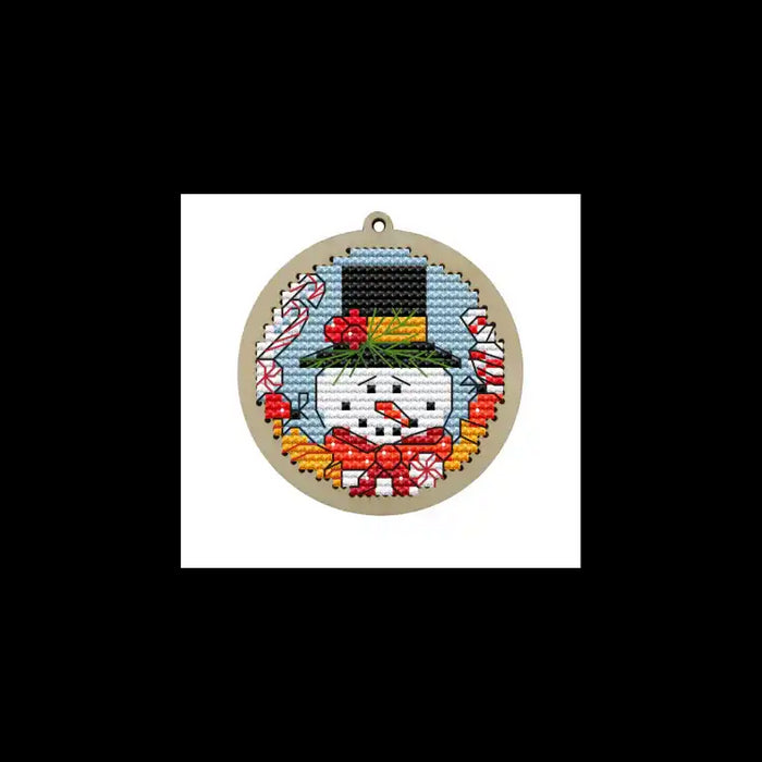 CHRISTMAS BALL "SNOWMAN" KF022/8-1