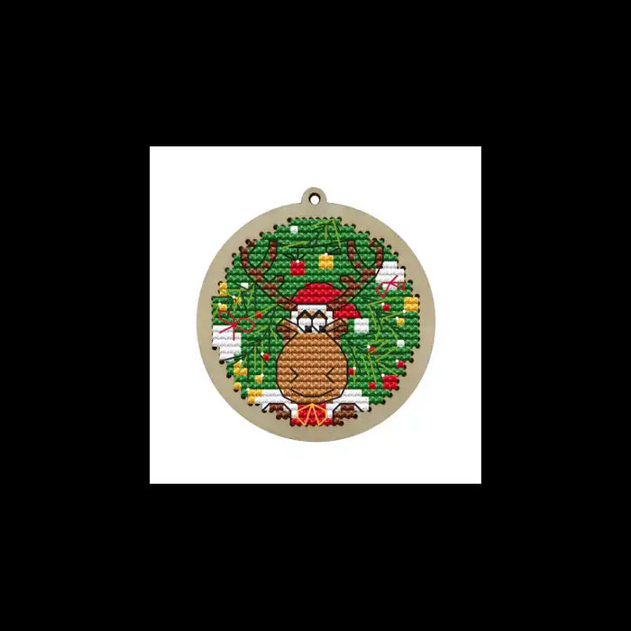 CHRISTMAS BALL "DEER" KF022/8-2