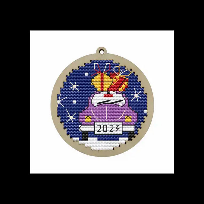 CHRISTMAS BALL "CAR" KF022/8-3