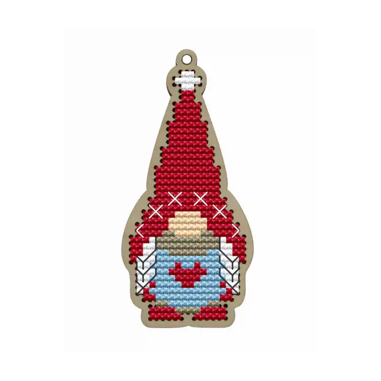 GNOME WITH RED HEART KF022/85