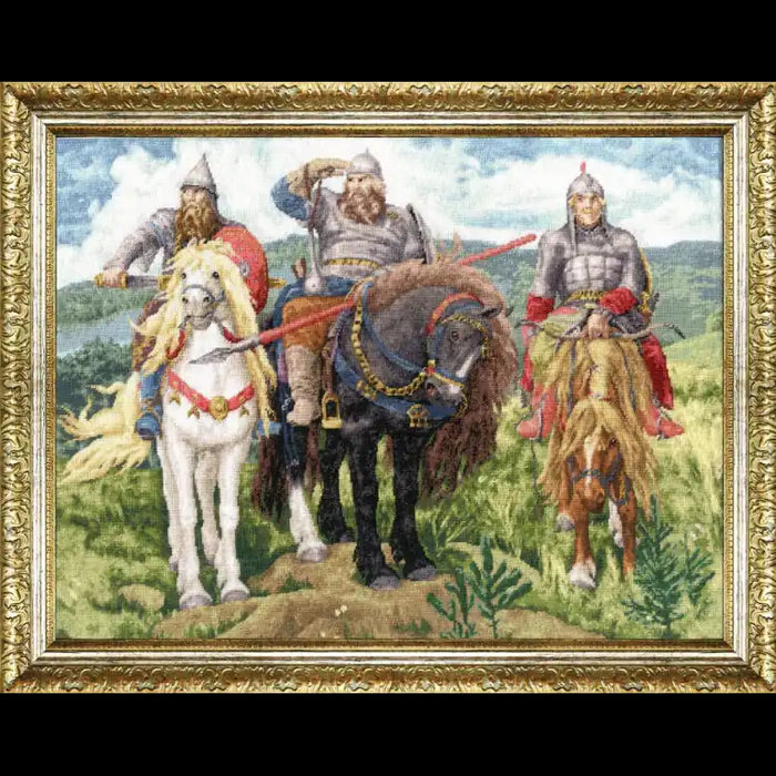 CROSS STITCH KIT BOGATYRS S/KR004