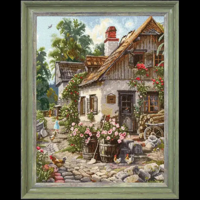 CROSS STITCH KIT GRANDMA'S HOUSE S/LP075