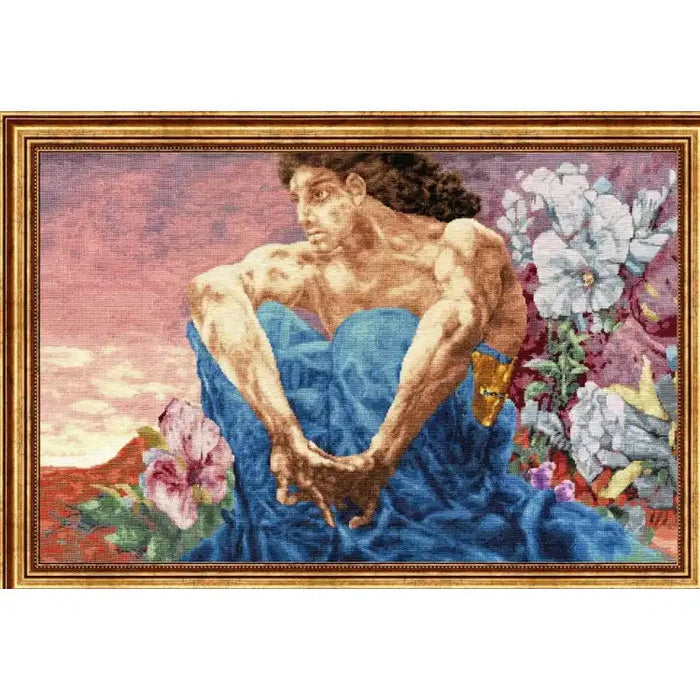COUNTED CROSS STITCH KIT "DEMON SEATED. 1890" S/MK081