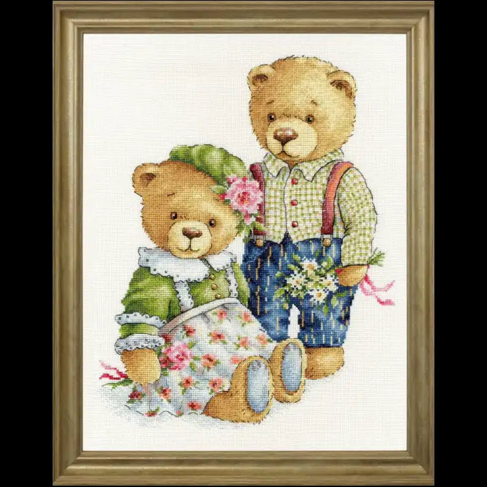 KREUZSTICHSET TEDDYBÄREN S/VK085