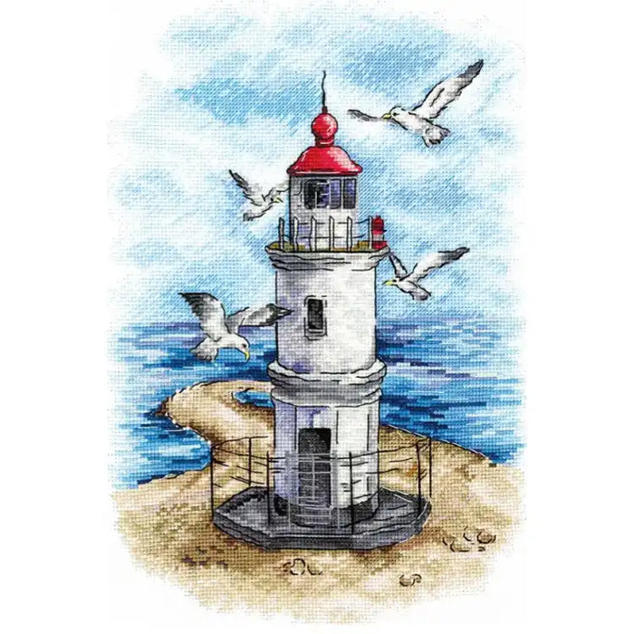 Cross Stitch Kit Andriana - "LIGHTHOUSE" SANM-39