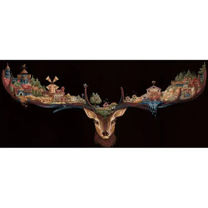 Cross Stitch Kit Andriana - DEER LAND SANO-21