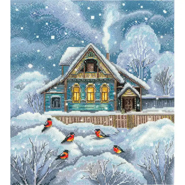 Cross Stitch Kit Andriana - "WHERE IT'S WARM" 23 _ 25,5 CM SANT-18