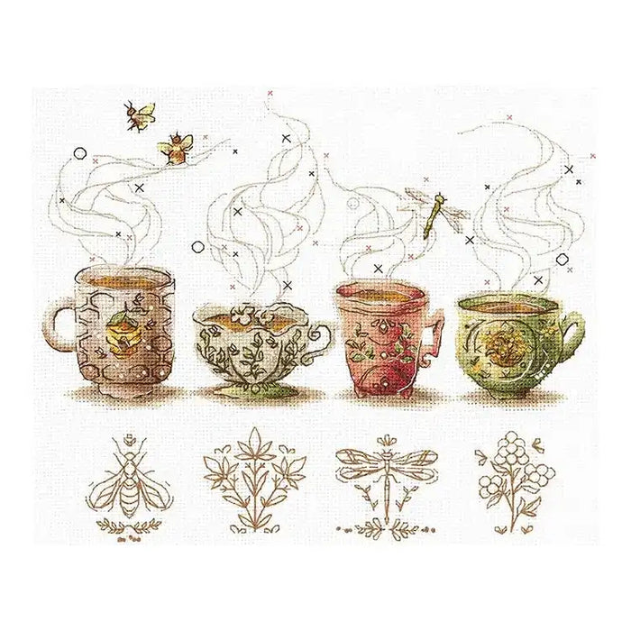 Cross Stitch Kit Andriana - "TEA LOVERS" SANTS-10