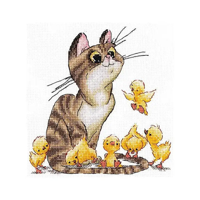 Cross Stitch Kit Andriana - WHISKERED NANNY SANU-07