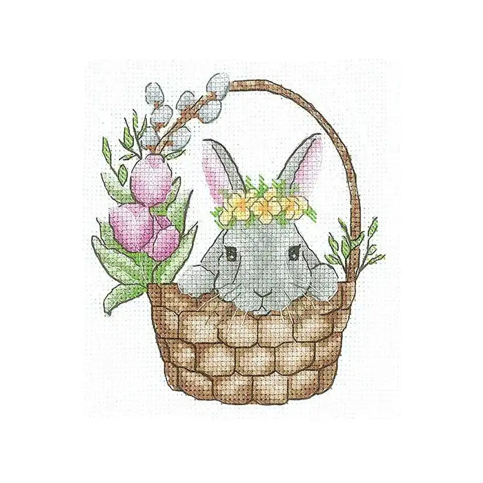 Cross Stitch Kit Andriana - SPRING RABBIT SANV-37