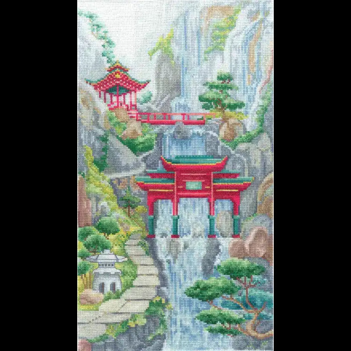 Cross Stitch Kit Andriana - "WATERFALL GATE" SANV-40