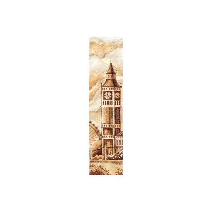 Cross Stitch Kit Andriana - BOOKMARK. LONDON SANZ-53