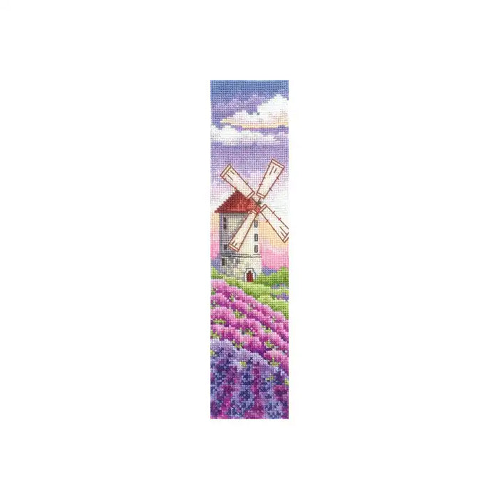 Cross Stitch Kit Andriana - BOOKMARK. LAVENDER DAWN SANZ-55