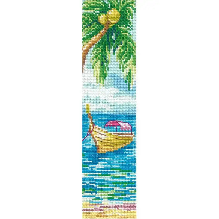 Cross Stitch Kit Andriana - BOOKMARKS. HAWAII SANZ-58