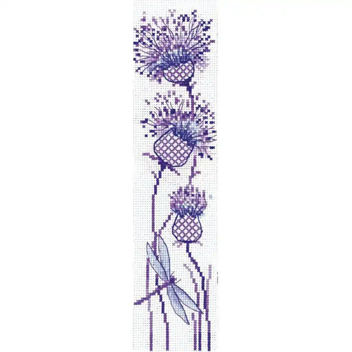 Cross Stitch Kit Andriana - BOOKMARKS. THISTLE SANZ-61