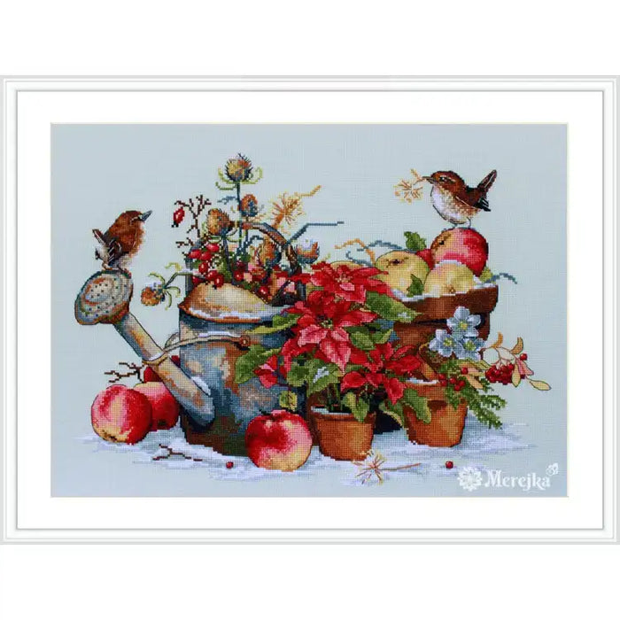 Cross Stitch Kit Merejka - DECEMBER SK129