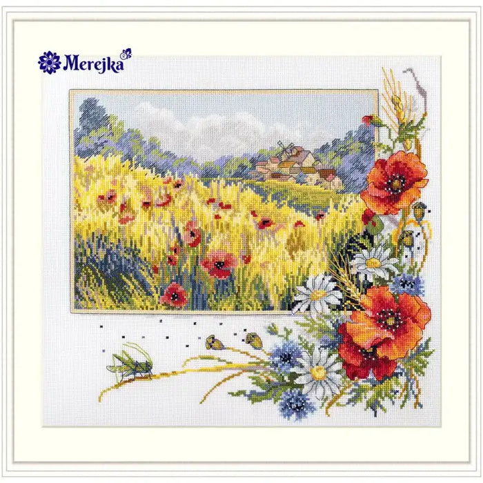 Cross Stitch Kit Merejka - SUMMER FIELD SK140