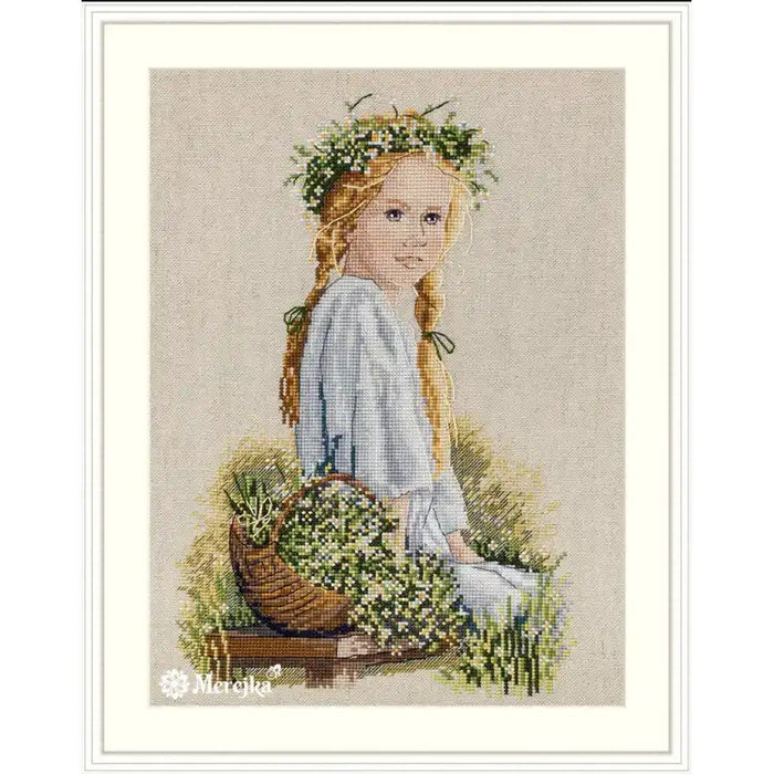 Cross Stitch Kit Merejka - DAISIES SK142B