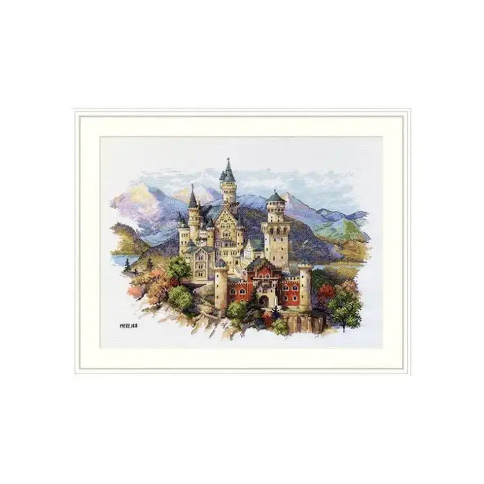 Cross Stitch Kit Merejka - NEUSCHWANSTEIN CASTLE SK201
