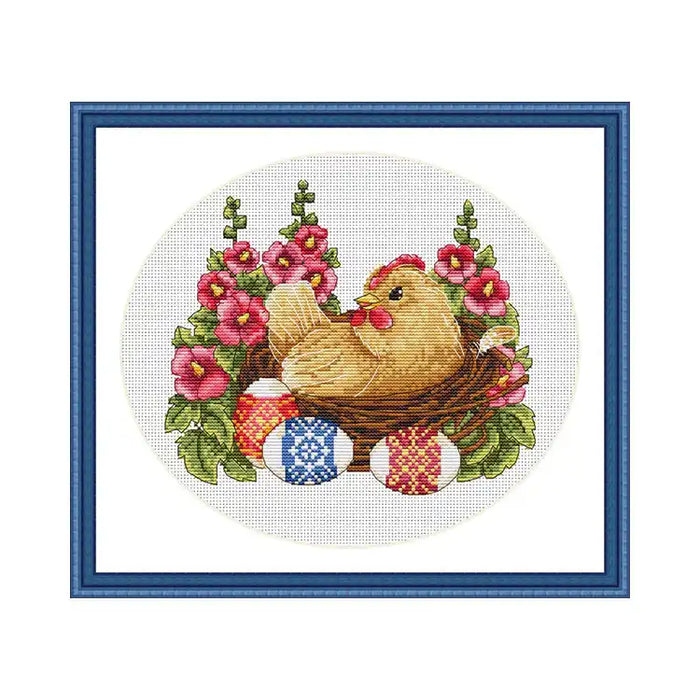 Cross Stitch Kit Merejka - HAPPY EASTER SK65