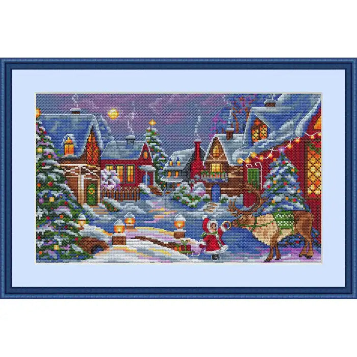 Cross Stitch Kit Merejka - CHRISTMAS GUEST SK75