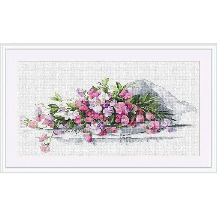 Cross Stitch Kit Merejka - SWEET PEA SK82