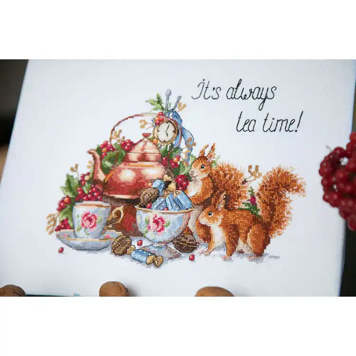 Cross Stitch Kit Merejka - ITÕS ALWAYS TEE TIME SK85