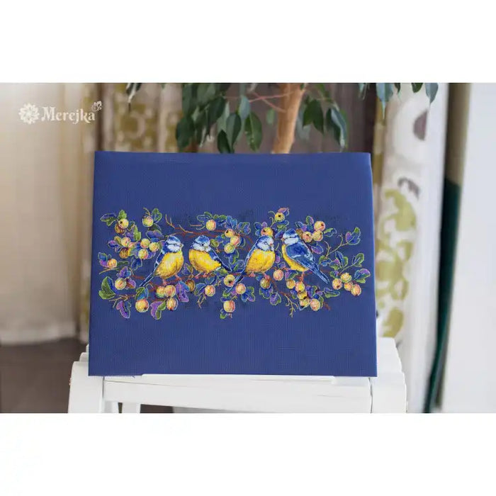 Cross Stitch Kit Merejka - TITMOUSES SK93