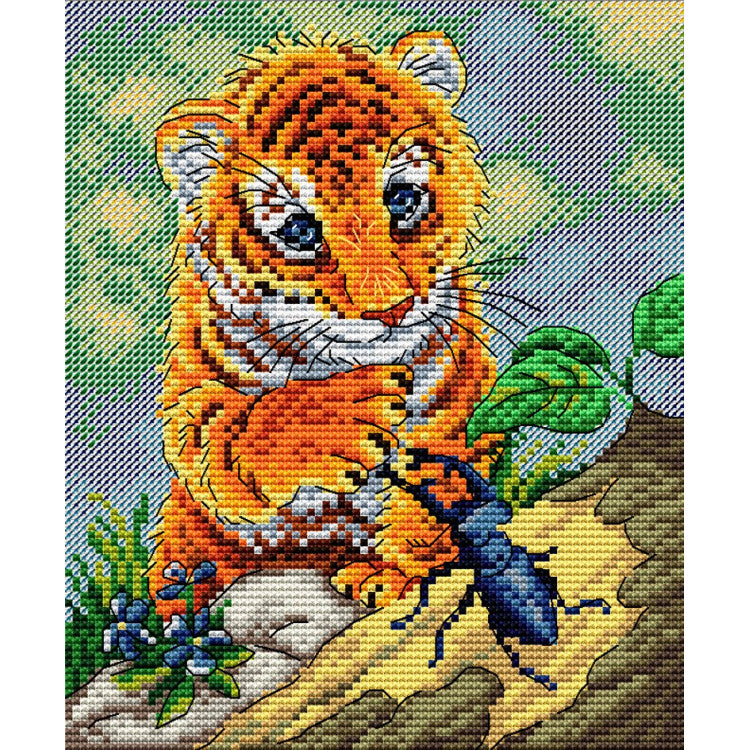 Cross Stitch Kit MP Studia - Lets be Friends, SM-091