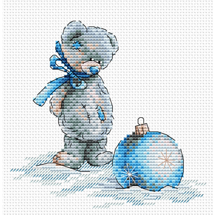Cross Stitch Kit MP Studia - New Year Ball, SM-101