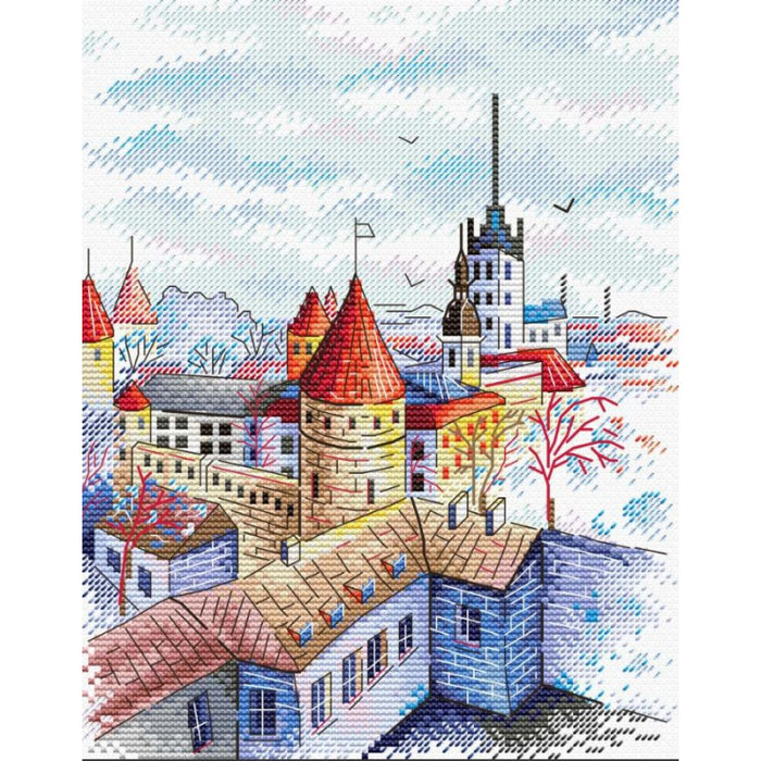 Cross Stitch Kit MP Studia - Tallinn towers, SM-524
