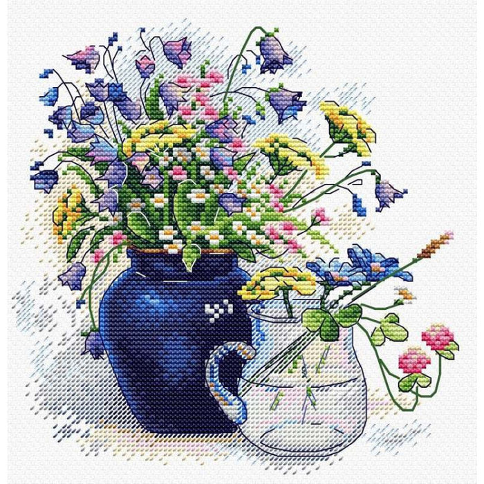 Cross Stitch Kit MP Studia - Bouquet, SM-558