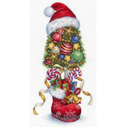 Cross Stitch Kit MP Studia - Topiary New Year, SNV-732