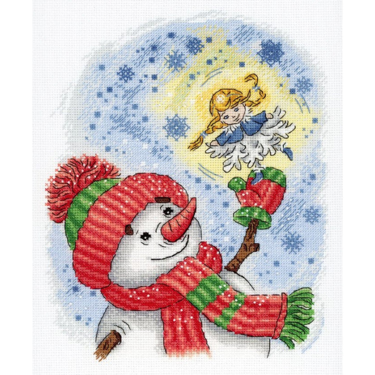 Cross Stitch Kit MP Studia - Miracle on the palm, SNV-786
