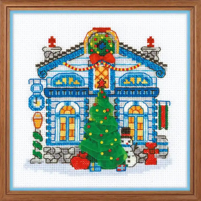 Cross Stitch Kit Riolis - ICE CABIN SR1662