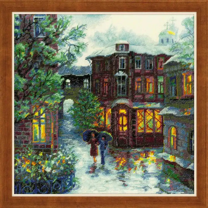 Cross Stitch Kit Riolis - RAINY SUMMER SR1677