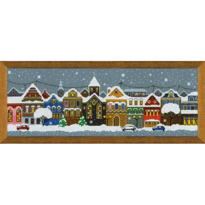 Cross Stitch Kit Riolis - CHRISTMAS CITY SR1683